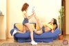  : Lesbian angels enjoy being nasty on the couch : sex scene #3