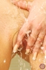  : Nasty solo play tease with a blonde in the shower : sex scene #32