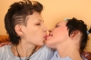  : Beautiful teen lesbians love stapon fucking : sex scene #6