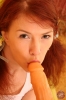  : Timid red-head takes dildo deep inside her cunt : sex scene #38