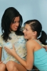 Dora and Anna : Hot young brunettes in a hot lesbian play : sex scene #28