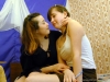 Vera and Olesya : Hot schoolgirl gets seduced by her girlfriend : sex scene #28