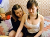 Vera and Olesya : Hot schoolgirl gets seduced by her girlfriend : sex scene #13