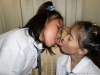 Mira and Nila : Asian schoolgirls in sizzling lesbian action : sex scene #23