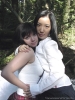 Keiko and Midori : Hot interracial lesbian play in the woods : sex scene #22